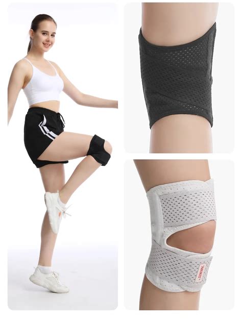 Aolikes High Quality Compression Knee Brace With Side Stabilizers