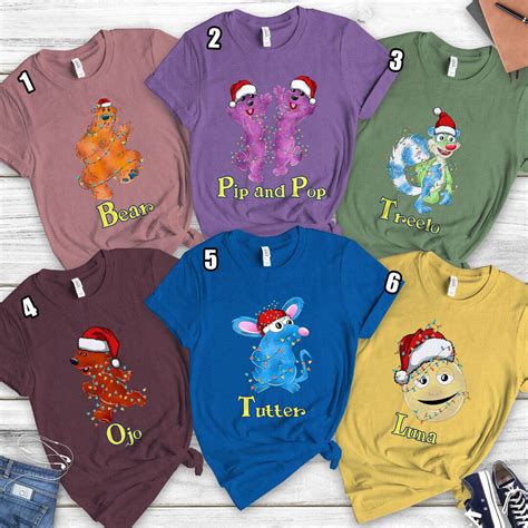 Bear in the Big Blue House Christmas Shirt Disney Bear Muppet - Etsy