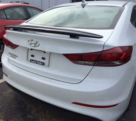 Hyundai Elantra Custom Spoiler 2017 2018 Spoilerlights