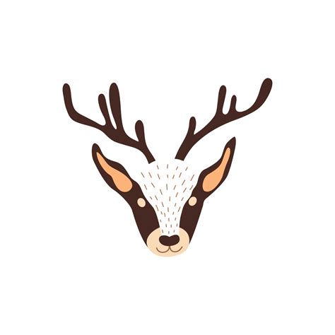 Christmas Deer Head 15267198 PNG