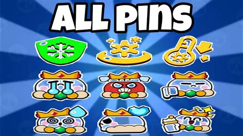 King Lou Pins Brawl Stars Brawl Stas King Lou Pins Youtube