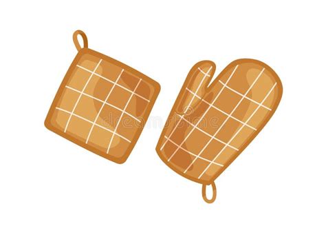 Pot Holders Hot Pad Stock Illustrations 2 Pot Holders Hot Pad Stock