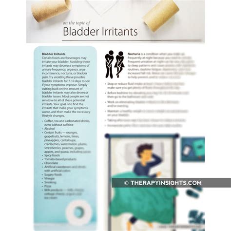 Bladder Irritants and Nocturia Prevention Strategies – Therapy Insights