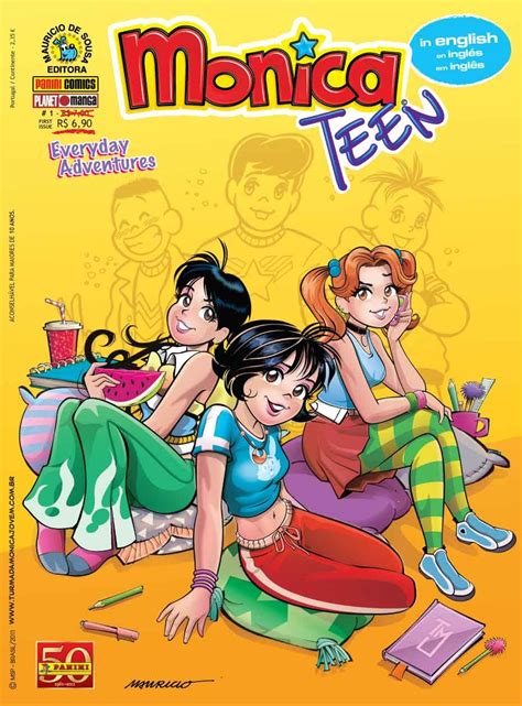 Monica Teen Mangá Volume 1 PDF Mauricio De Sousa