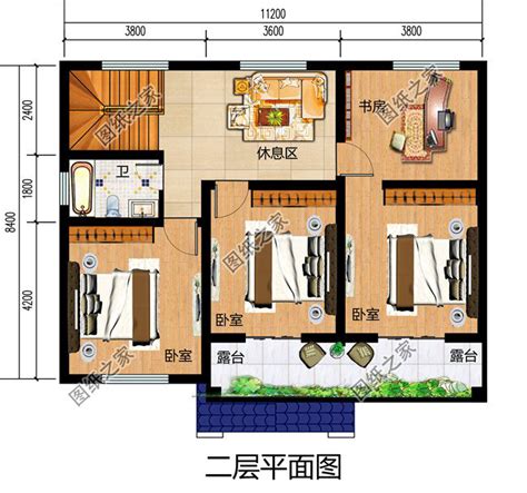 9米x12米农村自建房图，户型方正，建房前一定要了解盖房知识图纸之家