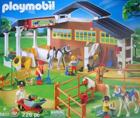 Playmobil Set: 5877 - Horse Farm Super Set - Klickypedia