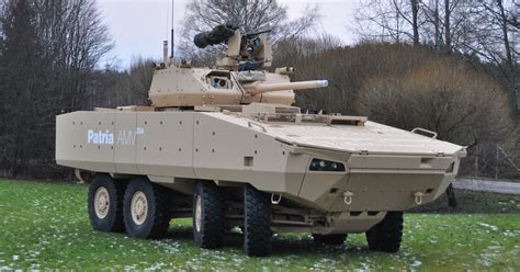 SNAFU Patria AMV 28A Is Designed For Marine Environments