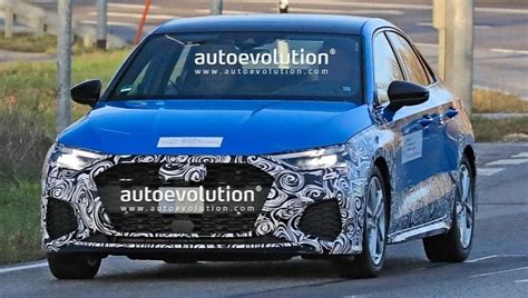 2024 Audi A3 Sedan Facelift Spied for the First Time, Will Get a Slight ...