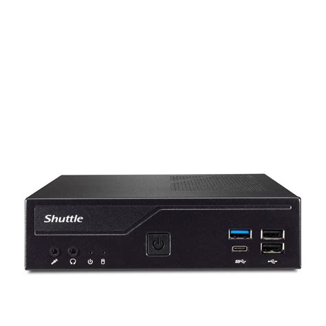 Настолен компютър Shuttle Barebone Xpc Slim Dh610 0 Gb Ram без памет