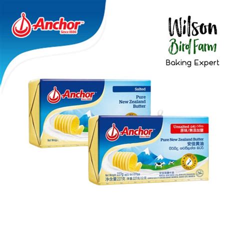 Jual Anchor Pats Salted Dan Unsalted Butter 40 X 227 Gram Unsalted