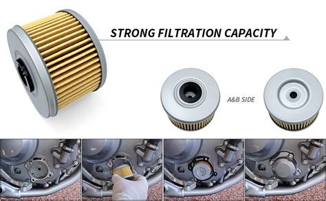 Golknha 1 Pcs Set Of Oil Filter With Gasket For Crf250l