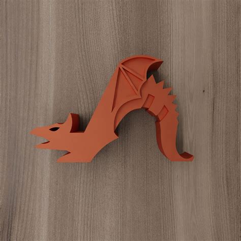 3d File Dragon Phone Stand Or Holder For Accessories With 3d Stl Files 3d Printed Decor Cell