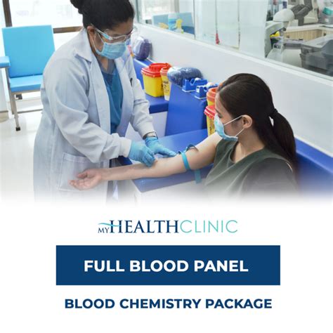 Blood Chemistry Package Myhealth Clinic