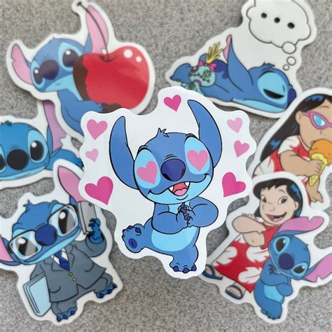 Lilo Stitch Sticker Pack Lilo And Stitch Stickers Disney Stickers