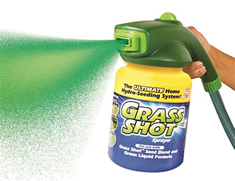 Grass Shot By Bulb Head Ultimate Home Hydro Seeding System Liquid Spray