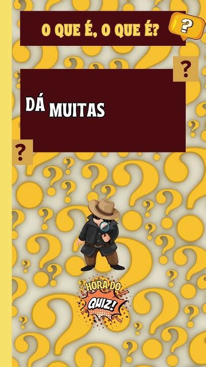 O QUE É, O QUE É? DÁ MUITAS VOLTAS E NÃO SAI DO LUGAR #shorts # ...