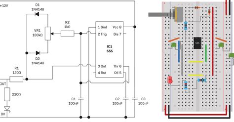 Dc Motor Speed Control Circuit Diagram Using 555 Timer