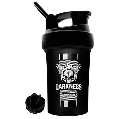 Coqueteleira Darkness 1 Dose 450ml Preta IntegralMédica OtimaNutri