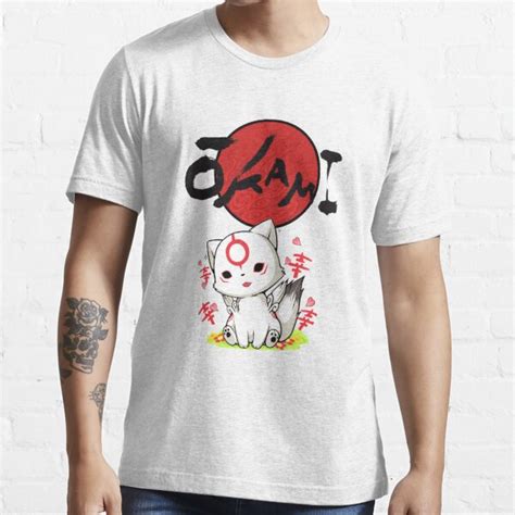 Chibiterasu Vers 2 T Shirt For Sale By Theglisett1 Redbubble