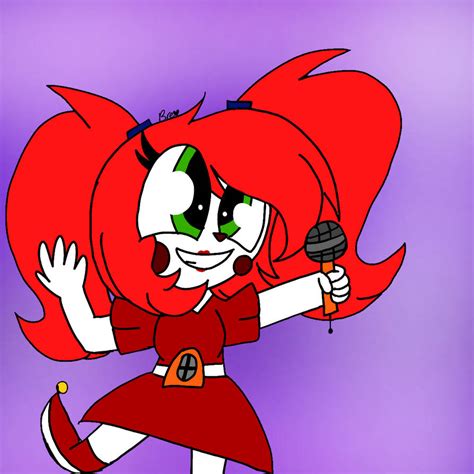 Circus Baby With Microphone By Grellsutcliffbreanna On Deviantart