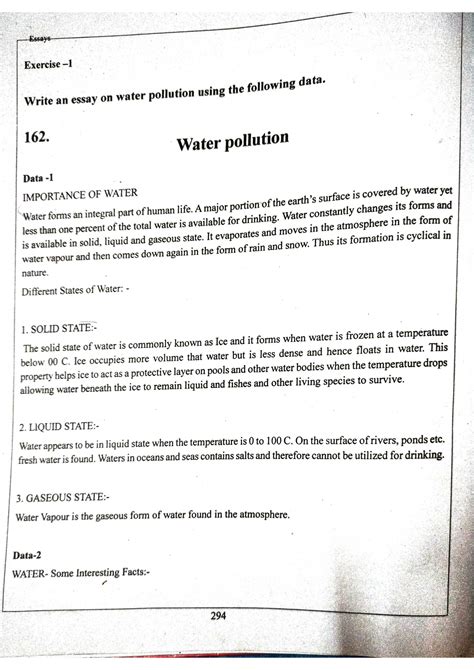 Solution Water Pollution Studypool