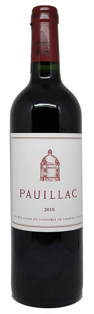 Pauillac Pauillac de Château Latour 2010 Clos des Millésimes Achat