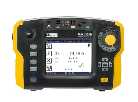 C A 6116N Multifunction Electrical Installation Tester With Data Storage