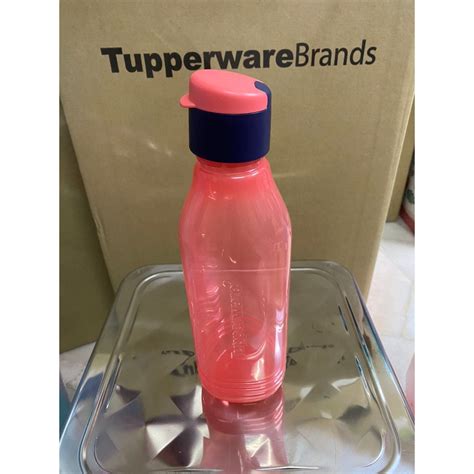 Tupperware Triangle Quencher Eco Bottle Ml Flip Top Pcs Shopee