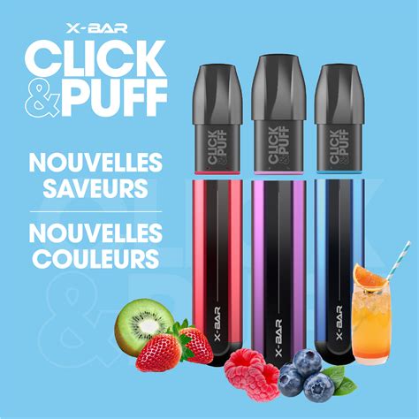 Menthe Glacee Pod Click Puff X Bar Jwell Store