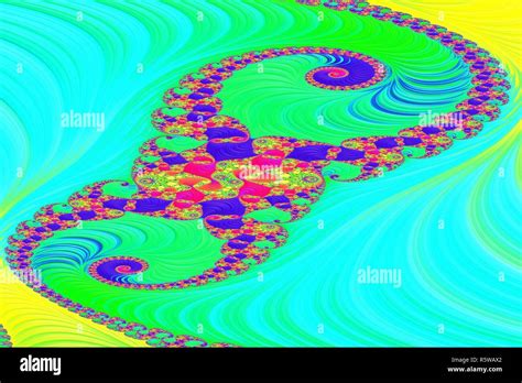 This Is An Image Of Fractal Art Fractals Are Unique Pieces Of Artwork