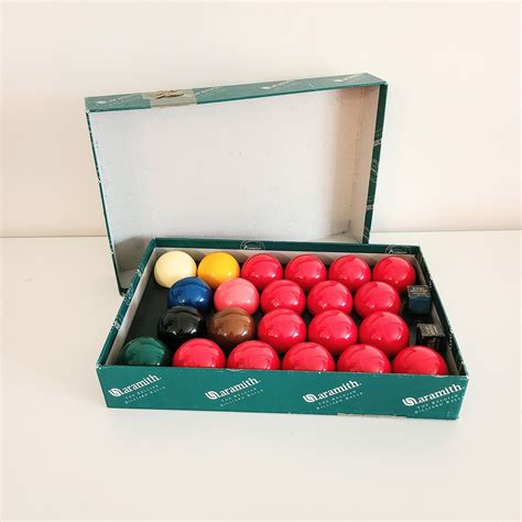 Vintage Professional Snooker Balls Belgian Aramith Balls 2 1 16