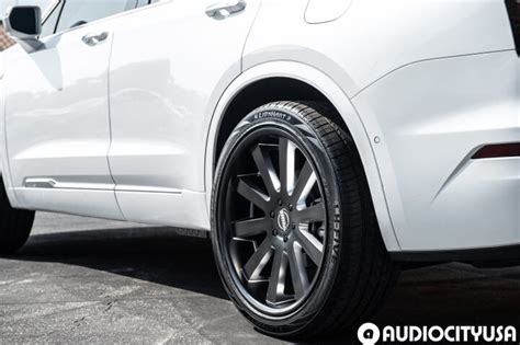 Heavy Hitters Wheels Hh Satin Black Milled For Cadillac Xt