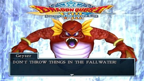 Dragon Quest VIII PS2 Geyzer Boss W Fisticuffs HuffleScuf HD