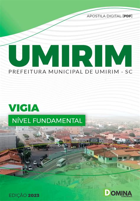 Apostila Para Concurso Umirim CE 23 Vigia Domina