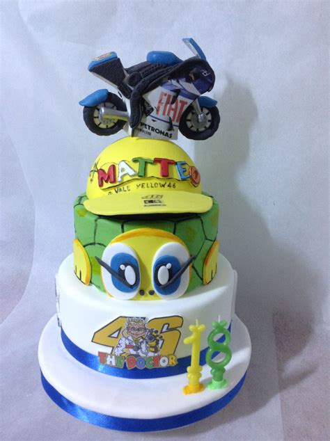 Valentino Rossi Cake Cake Decorating Valentino Rossi Motorbike Cake