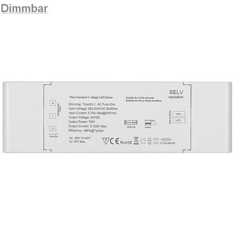 LED Netzteil 24V DC 75W Dimmbar