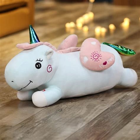 Peluche Licorne Doudou Pégase Plush Boutiques