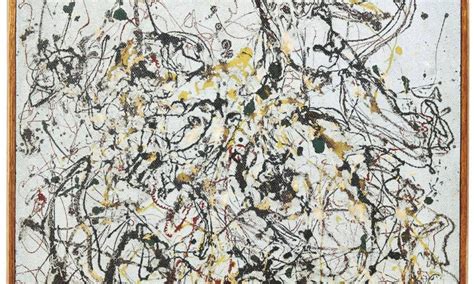 Pintura inédita de Jackson Pollock é encontrada pela polícia da