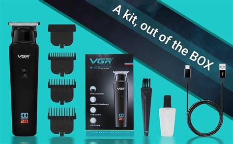 VGR V 937 Professional Corded Cordless Hair Trimmer Runtime 500