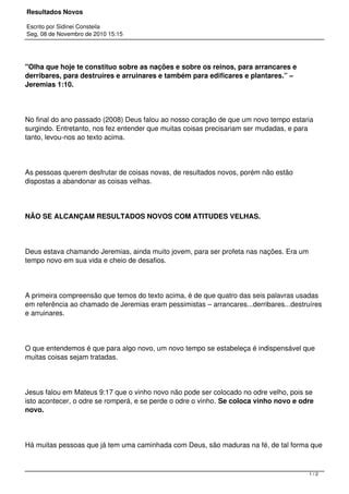 Resultados Novos Pdf