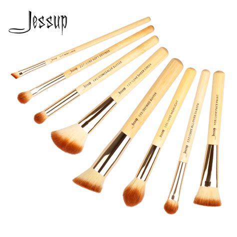 Aliexpress Buy Jessup Brushes 8pcs Beauty Bamboo Professional