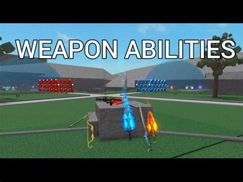 Weapons Abilities Lucky Blocks Battlegrounds Youtube