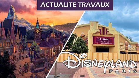 Actualit Travaux Disneyland Paris Youtube