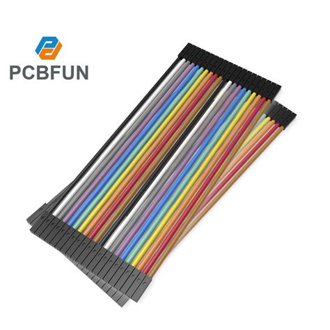 Pcbfun Dupont Cables Cm Cm Cm Pin Male To Female Breadboard