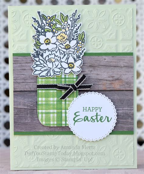 Flower Stamp My Flower Flowers Easter Bouquet Tin Tiles Stamp