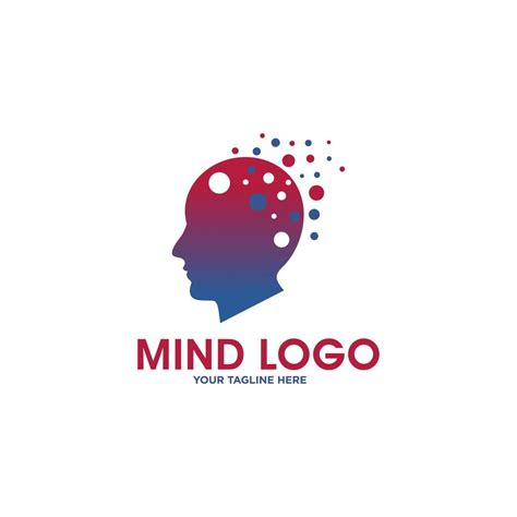 Human Mind Logo Vector Template 12949035 Vector Art at Vecteezy