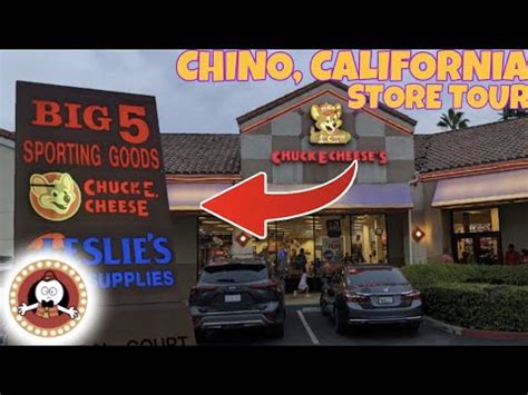 Chuck E Cheese S Store Tour Chino CA YouTube