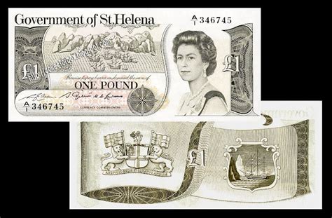 Collectorbox World Banknotes And Coins St Helena Banknote Qe Ii