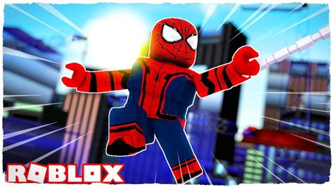 Me Convierto En Spiderman Roblox Youtube