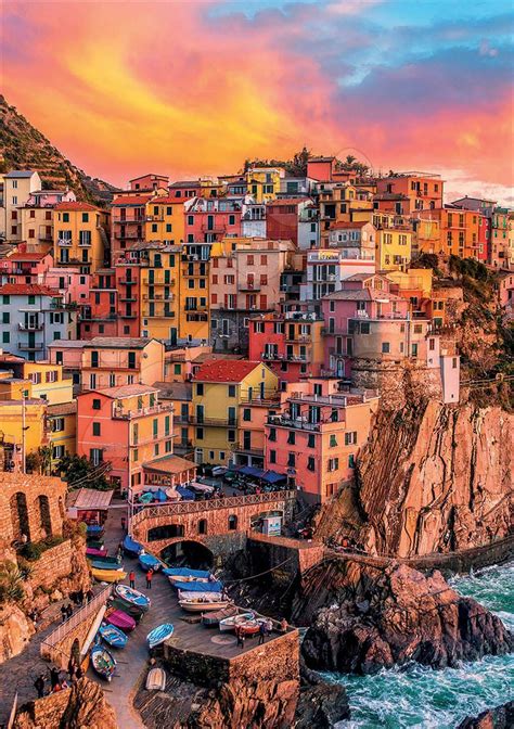 Puzzle Manarola 300 Darabos Educa